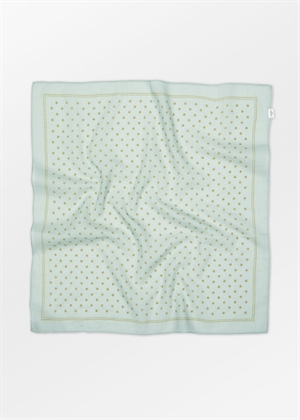 Starlia cotta scarf Aqua Gray Becksøndergaard 